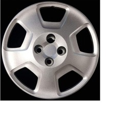 SET 4 COPRICERCHI COPPA RUOTA COPRIRUOTA PER FIAT FIORINO QUBO R15 S/LOGO