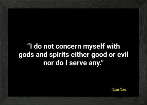 Lao tzu citazioni con cornice - lao,