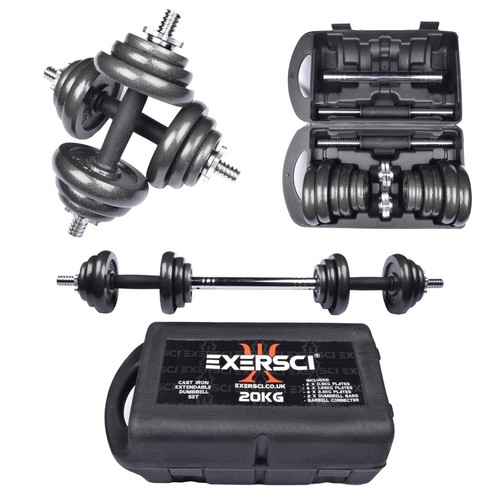 Exersci set manubri bilanciere - exersci, manubri/bilanciere