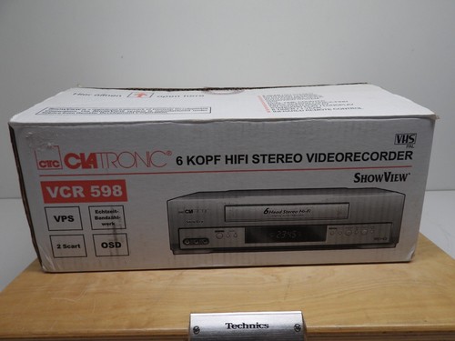 Clatronic vcr 598 - vcr, testine