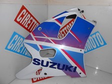 Fiancata Destra DX Fianchetto Fianco Carena Scocca Suzuki GSX R 750 1992 93 1993