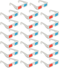 20 Pezzi Di Bicchieri 3D Di