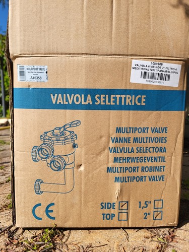 Valvola selettrice vie con - valvola,