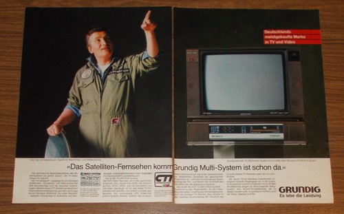 Rara pubblicità grundig - pubblicità,
