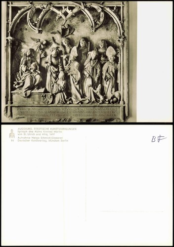 Augsburg epitaph des abtes - des,