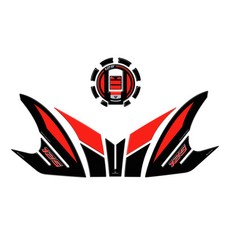 Kit Adesivi Resinati 3d Serbatoio moto KL Motorcycle Duel 125 2025 compatibili