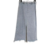 Maxi gonna Zara denim orlo
