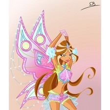 Cialda In Ostia  Winx  Fatine