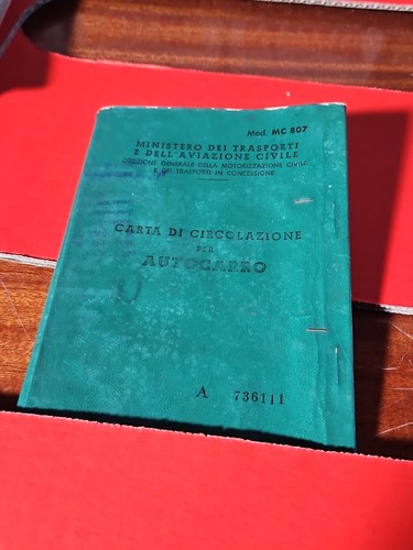 Fiat 650 carta di - fiat,