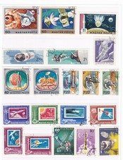 Magyar Posta - Ungheria grosso accumulo di francobolli tematici (17 FOTO)