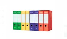 10 RACCOGLITORI AD ANELLI A4 DORSO 8 CON CUSTODIA - FALDONI DOCUMENTI UFFICIO