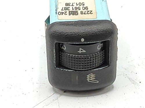 Pulsante interruttore sedile