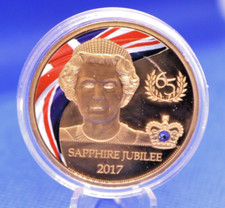 Moneta medaglia placcata oro