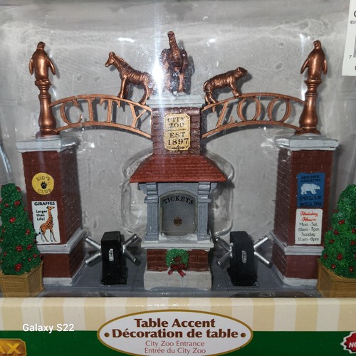 Lemax city zoo - city, ingresso