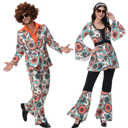 Costumi coppia hippie - costumi,