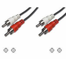 Cavo audio stereo RCA 2,5 M