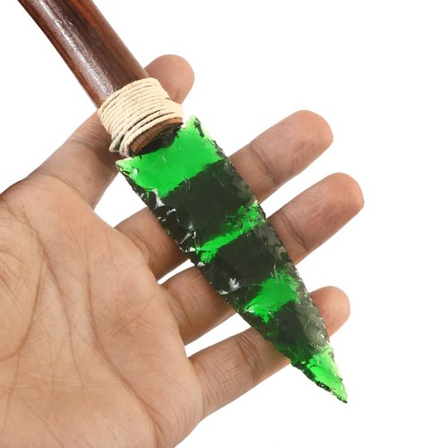 Coltello punta freccia vetro