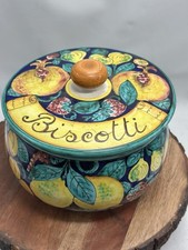 Barattolo BISCOTTI ceramica