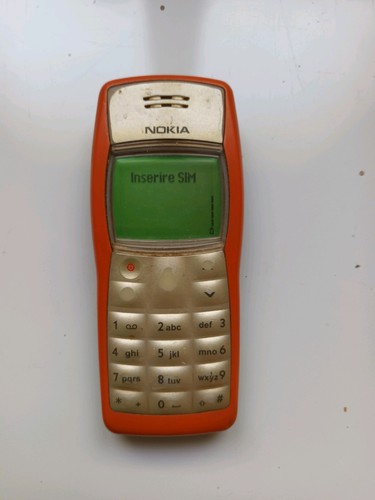 Cellulare nokia 1100 arancio - cellulare,