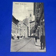 FIRENZE VIA DEI PECORI NON SPEDITA CARTOLINA ANTICA