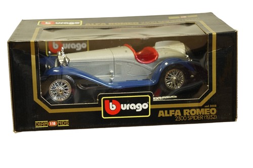 Bburago alfa romeo 2300 spider - bburago,