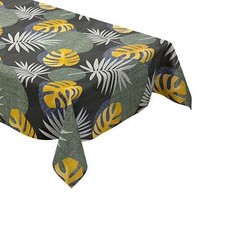 Tela Cerata Tovaglia Verde Oro