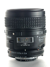 Nikon AF Micro NIKKOR 60mm f/2.8 D. MACRO.  (NON FUNZIONANTE,  LEGGI ! )