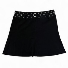 DENNY ROSE Gonna nera borchie