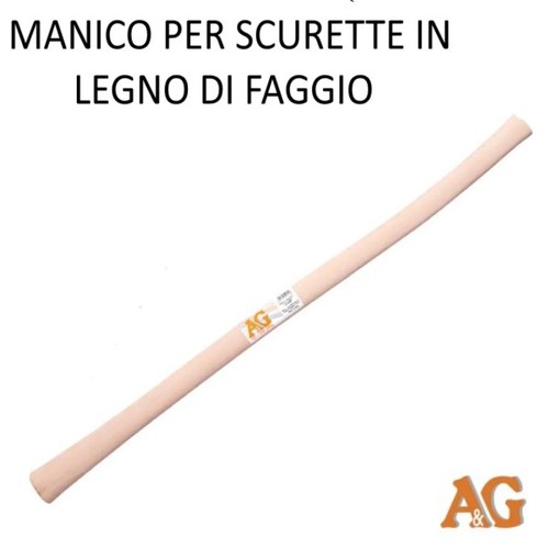 Manico per scurette legno - manico,