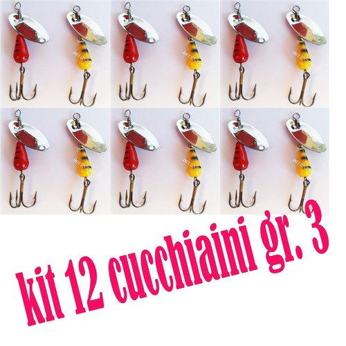 Kit cucchiaini rotanti trota - kit,