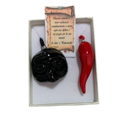 Corno portafortuna con - corno,