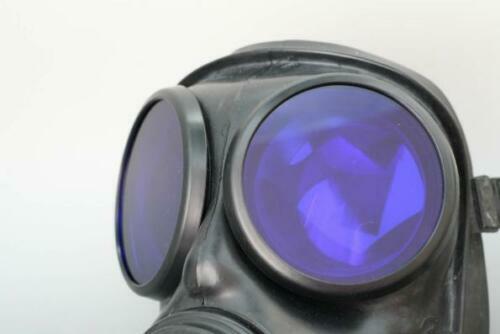 S10 gas mask blue lenses - mask,