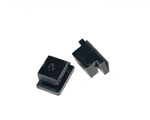 Coppia staffe gomma per - staffe/gomma,