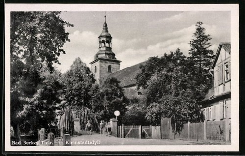 Cartolina bad berka zona - bad, berka/th.,