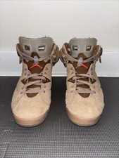 Air Jordan 6 Travis Scott British Khaki taglia 7,5M con scatola e borsa originali