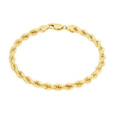 14k Oro Giallo 5mm da Uomo