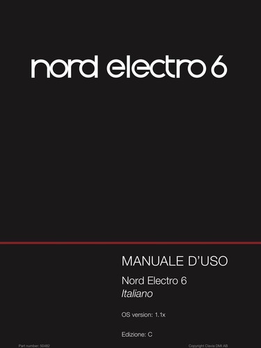 Manuale italiano pianoforte - manuale,