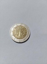 2 EURO FRANCIA 2001 MONETA quasi RARA circolata usata CIR conio France francese