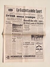 GAZZETTA DELLO SPORT 26 MAGGIO