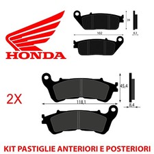 KIT PASTIGLIE FRENO ANTERIORI