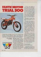 advertising Pubblicità-FANTIC MOTOR  TRIAL 300 1983-MOTOITALIANE TRIAL EPOCA