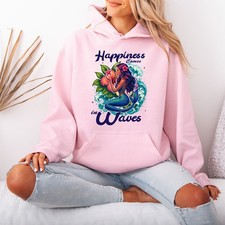 Felpa con cappuccio grafica da