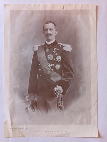 Foto vittorio emanuele iii - vittorio,