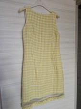 Abito Donna Kocca Giallo Taglia S Indossato 1 Sola Volta