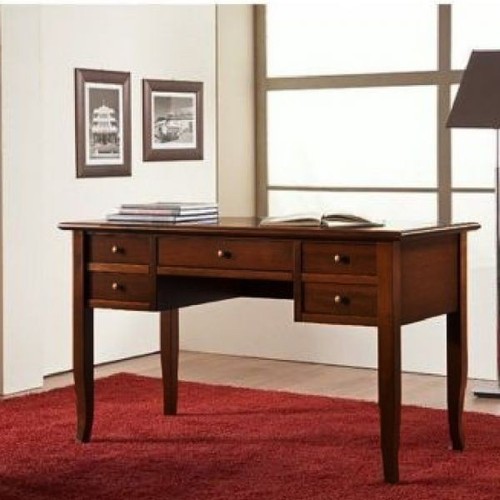 Scrivania scrittoio legno noce - scrivania,