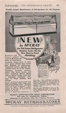 1928 McCray Refrigerator Sales