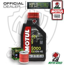 KIT TAGLIANDO 1 LITRO OLIO MOTUL 5000 10W40 FILTRO Beta 200 Alp 2000 2001 2002 