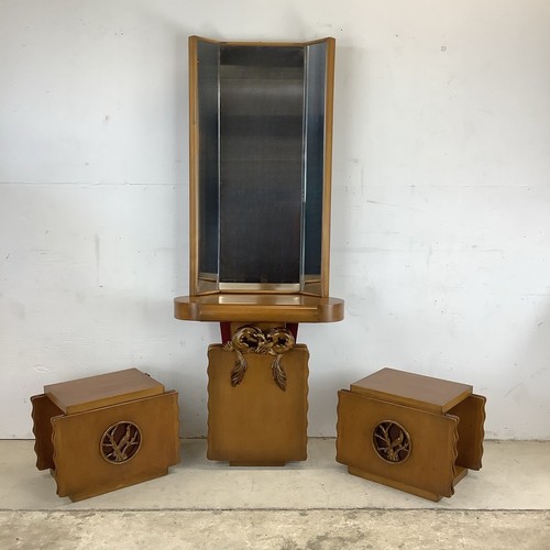 Vanity set vintage attr - vanity,