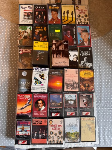 Music cassettes pop - music, cassettes,pop