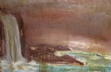 Dipinto ad olio modernista